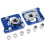 Front +/- 2.5 Adjustable Camber Caster Plates Coilover Alignment Kit for  Mustang 4th Gen 1994-2004 Accessories 1