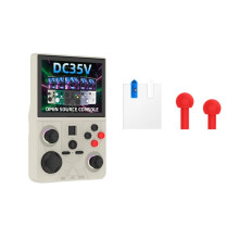 DC35V Open Source Handheld Game Console 128GB 3.5Inch IPS Screen Portable Pocket Video Player Supports 30+ Emulators