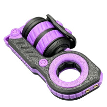 EDC Fidget Toys Fashion Plastic Fidget Ring Fun Stress Relief Fidget Slider Multiple Gameplay Gifts for Adults