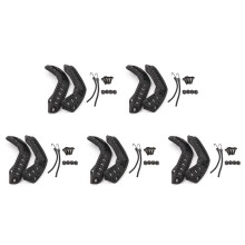 10X for FAST Helmet Rail Accessories Multifunctional DIY for CS Protective Gear Arc Portable Helmet Rail Accessories, C1