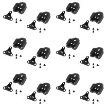 6X Bicicletta Blocco Pedale Adattatore Strada Convertire MTB Pedale SPD  Tacchetto Copertura Adattatore Doppio Uso Tacchetti Accessori