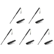 5X Einziehbarer Teleskop-Wandersicherheitsstab Selbstschutzstab Outdoor-Werkzeug 55 cm