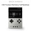 For TRIMUI BRICK Hammer Retro Video Game Console 3.2 Inch 1024x768 IPS Screen Open Source Handheld GamePad Silver 3