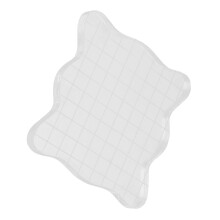 Clear Stamping Grid Block 10x10 cm, 1 cm Thick