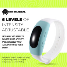 1 Dispositivo Inteligente para Dormir, Hipnosis para Dormir Rápido, Artefacto para el Insomnio, Alivio de la Ansiedad, Pulsera, Reloj, Instrumento de