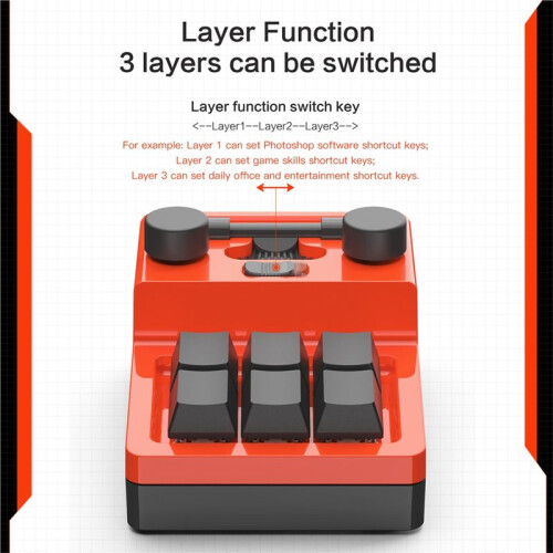 USB Custom Keyboard Wireless Tri-Mode Keyboard Volume Button Knob Programming Macro Gaming Mechanical Keypad 2