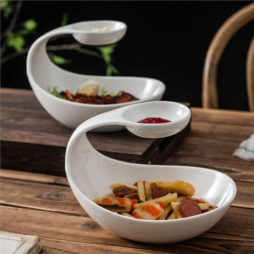 Ceramic Beautification, Dessert Plate, Dim Sum Plate, Sushi Plate, Hotel, Molecular Kitchen Display Plate. 2