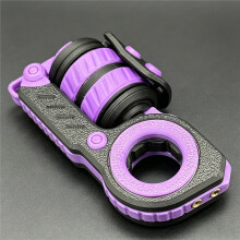 EDC Fidget Toys Modischer Fidget-Ring Aus Kunststoff, Lustiger Stressabbau, Fidget-Slider, Verschiedene Spielmöglichkeiten, Geschenk für Erwachsene,