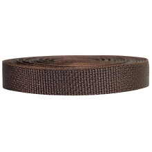 Strapworks Poly Strapping for Outdoor DIY Gear Repair, Pet Collars, Crafts, Polypropylene (PP), Brown, 3/4" x 50 Yard