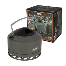 NGT FCC-KETTLE-1.1-FB 1.1 Litre 'fast Burn' Gun Metal Aluminium Kettle - Gunmetal, Standard