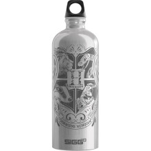 Sigg - Aluminium Water Bottle - Traveller Hogwarts - Climate Neutral Certified - Suitable For Carbonated Beverages - Leakproof - Lightweight - BPA
