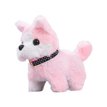 Jouet en fourrure Miniature pour enfants, joli chiot,-HA PK