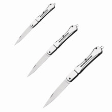 XUDIY 3 PCs Foldable Multi Tool with Steel Handle, UK Legal Small Pocket EDC Tool for Camping, Hiking, Box Opening etc