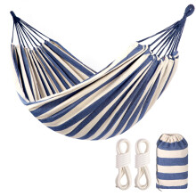 Camping Hammocks for Backyard Hanging Sturdy Garden Comfortable Fabric Hammock Indoor Tree Straps Up to 616lbs Weight Capacity with Travel Bag for