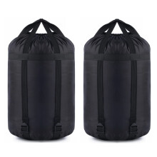 MOOCY Compression Stuff Sack, 12L/45L Sleeping Bag Cover Sack Sleeping Bags Storage Stuff Sack Organizer - Great Sleeping Bags Clothes Camping Hiking