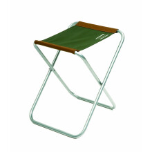 Shakespeare Folding Stool For Fishing, Outdoor, Camping Chair, for people up to 90kg, Stool Seating, Chairs, Coarse Fishing, Carp, Unisex, Brown/Green