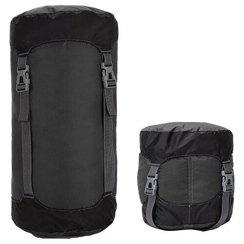 Compression Stuff Sack for Sleeping Bag,11L/18L/30L/45L Lightweight Waterproof Compact Compression Nylon Stuff Sack StorageBag,Travel Compression Bag