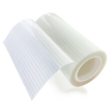 Baiyouli RV Awning Repair Tape, 39FT x 5IN Fiberglass Tent Repair Tape, Fabric Waterproof Repair Tapes with Stripe for Boat Covers, Canopy, Tear,