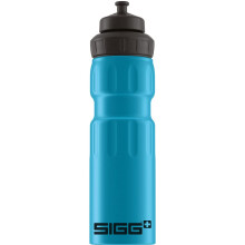 Sigg WMB Sports Touch Water Bottle (0.75 L), Pollutant-Free and Leak-Proof Metal Bottle, Lightweight Aluminium Bottle for Sports