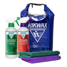 Nikwax Camping Care Kit ? cleaning, waterproofing and UV protection for tents and outdoor gear