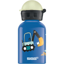 Sigg Children's Drinking Bottle (0.3 L), Pollutant-Free Children's Bottle with Leak-Proof Lid, Lightweight Kids' Water Bottle Made of Aluminium