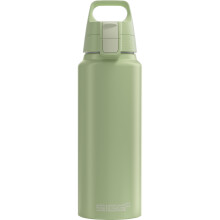 Sigg - Aluminum Water Bottle - WMB One Eco Green - ClimatePartner Certified - Suitable For Carbonated Beverages - Leakproof & Lightweight - BPA Free -