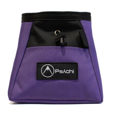 Psychi OG Chalk Bucket Bag with Storage Pockets and Carry Strap For Rock Climbing Bouldering Gym (Berry Purple)