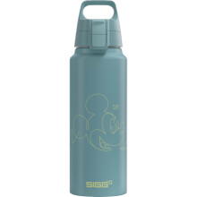SIGG - Aluminum Water Bottle - WMB Pathfinder Disney Mickey Mouse Lines - Climate Neutral Certified - Suitable for Carbonated Beverages - Leakproof &