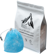 Madu Climb - Rock Climbing Sports Chalk 100% Pure High Grade Magnesium Carbonate No Additives Crux Technology Micronised Powder + Refillable Chalk