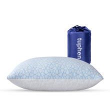 tuphen Travel & Camping Memory Foam Pillow - Cooling Compressible Camping Pillow for Sleeping Compact Firm Supportive Small Pillow for Adults Kids