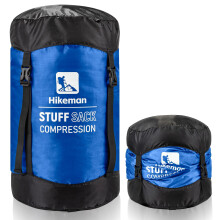 HIKEMAN Compression Stuff Sack for Sleeping Bag - Lightweight Compression Bag,Water-Resistant Sleeping Bag Stuff Sack for Camping Outdoor Hiking