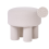 Beliani Footstool CANBY Boucle Off-White 1