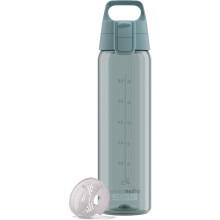 Sigg - Tritan Water Bottle - Total Color ONE Morning Blue - Suitable For Carbonated Beverages - Dishwasher Safe - Leakproof - Featherweight BPA Free -