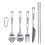 Boundless Voyage Ultra Light Titanium Camping Cutlery Set 5 Pcs 1