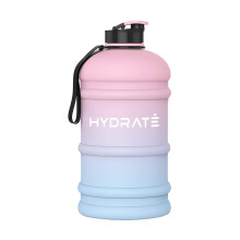 HYDRATE XL Jug 2.2 Litre Water Bottle - BPA Free, Flip Cap, Leak Proof Big Water bottle Ideal for Gym, Adults, Clear Water Container Large Sports
