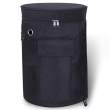Kovshuiwe 5KG Propane Tank Cover,Heavy Duty Waterproof Gas Bottle Full Cover, Anti-UV 600D Oxford Gas Tank Covers for Propane Cylinder, Dia25cm x