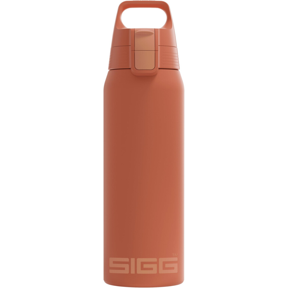 Sigg - Insulated Water Bottle - Shield Therm One - Suitable For Carbonated Beverages - Leakproof - Dishwasher Safe - Bpa Free - 90% Recycled Stainless