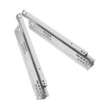 Heavy Duty Ball Bearing Drawer Slides 2PCS, Side Mount Full Extension Soft Close Cabinet Rails