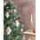 Beliani Set of 6 Baubles CREMEUX Glass Silver 8