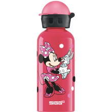 Sigg - Aluminium Water Bottle For Kids - KBT Minnie Mouse (Disney) - Leakproof - Lightweight - BPA Free - CO2 Partner Certified - School & Sports -