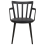 Beliani Set of 4 Dining Chairs MORILL Black 5