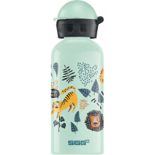 Sigg - Aluminium Water Bottle For Kids - KBT Jungle - Leakproof - Lightweight - BPA Free - Climate Partner Certified - School & Sports - Light Green -
