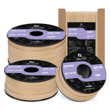 Abma Cord 2mm Paracord 30m Nylon Rope 3 Strands Type I Cord for DIY, Camping, Outdoor - Max. 90kg (200lbs) - Khaki