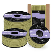 Abma Cord 2mm Paracord 30m Nylon Rope 3 Strands Type I Cord for DIY, Camping, Outdoor - Max. 90kg (200lbs) - Holy Guacamole
