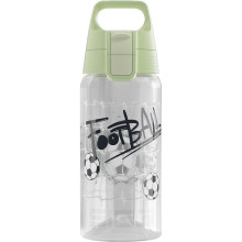 Sigg - Sports Water Bottle For Kids - Viva One Football Splash - Suitable For Carbonated Drinks - Leakproof - Dishwasher Safe - BPA Free - School &