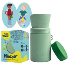 KIDDIWHIZZ Portable Toilet/Travel Potty Holiday Essentials for Kids - Ideal for Potty Training, Camping, Car Journeys & Travel - Unisex Silicone Pee