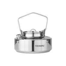 Fire-Maple Antarcti Portable 0.6 Liter Lightweight Stainless Steel Camping Kettle Durable and Lightweight Camp Tea Pot Ideal for Bushcraft and Outdoor