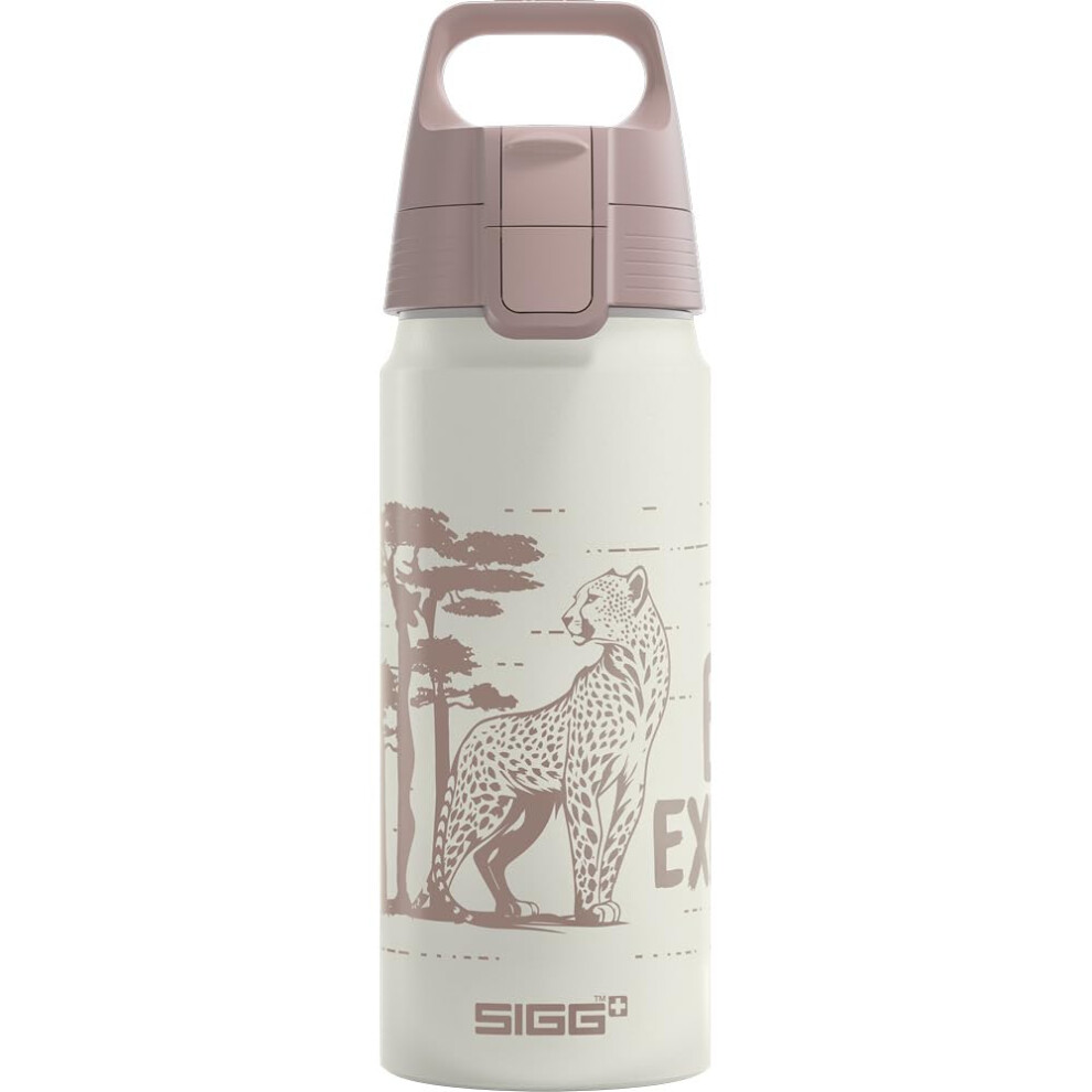 Sigg - Aluminium Water Bottle For Children - Wmb One Brave Safari - Suitable For Carbonated Drinks - Leak-Proof - Light As A Feather - Bpa-Free