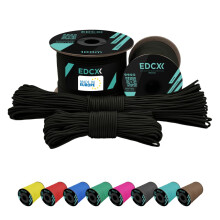 EdcX 2 mm Nylon Paracord 275 (15, 30, 50 and 100 m)? 100% Nylon rope, 3-Strand cord, Nylon cord 2 mm in Many Colours (Army Green, 30 m)