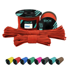 EdcX 2 mm Nylon Paracord 275 (15, 30, 50 and 100 m)? 100% Nylon rope, 3-Strand cord, Nylon cord 2 mm in Many Colours (Sofit Orange, 30 m)